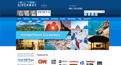 Desktop Screenshot of honeymoongiveaway.com
